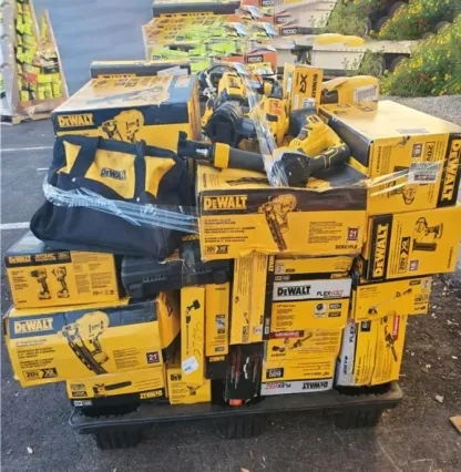 💥Stock is running low！！💥 MIXED TOOLS PALLET – LOT ID: 241005 – Untested Customer Return