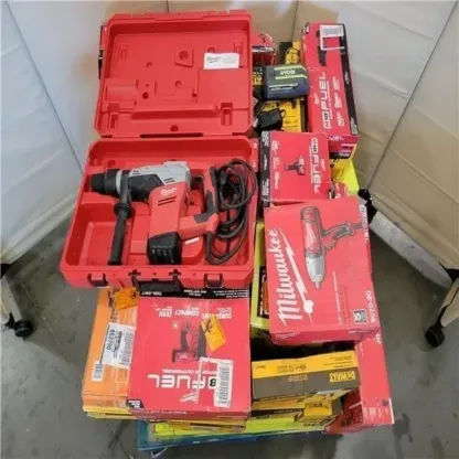 💥Stock is running low！！💥 MIXED TOOLS PALLET – LOT ID: 241005 – Untested Customer Return