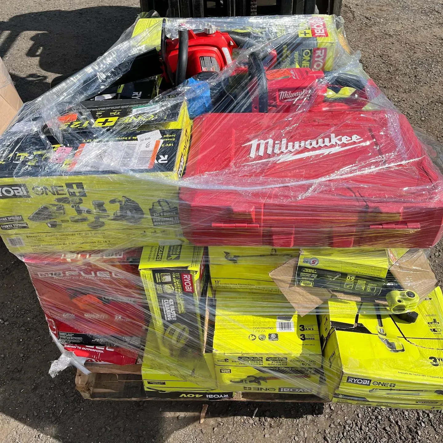 💥Stock is running low！！💥 MIXED TOOLS PALLET – LOT ID: 241005 – Untested Customer Return