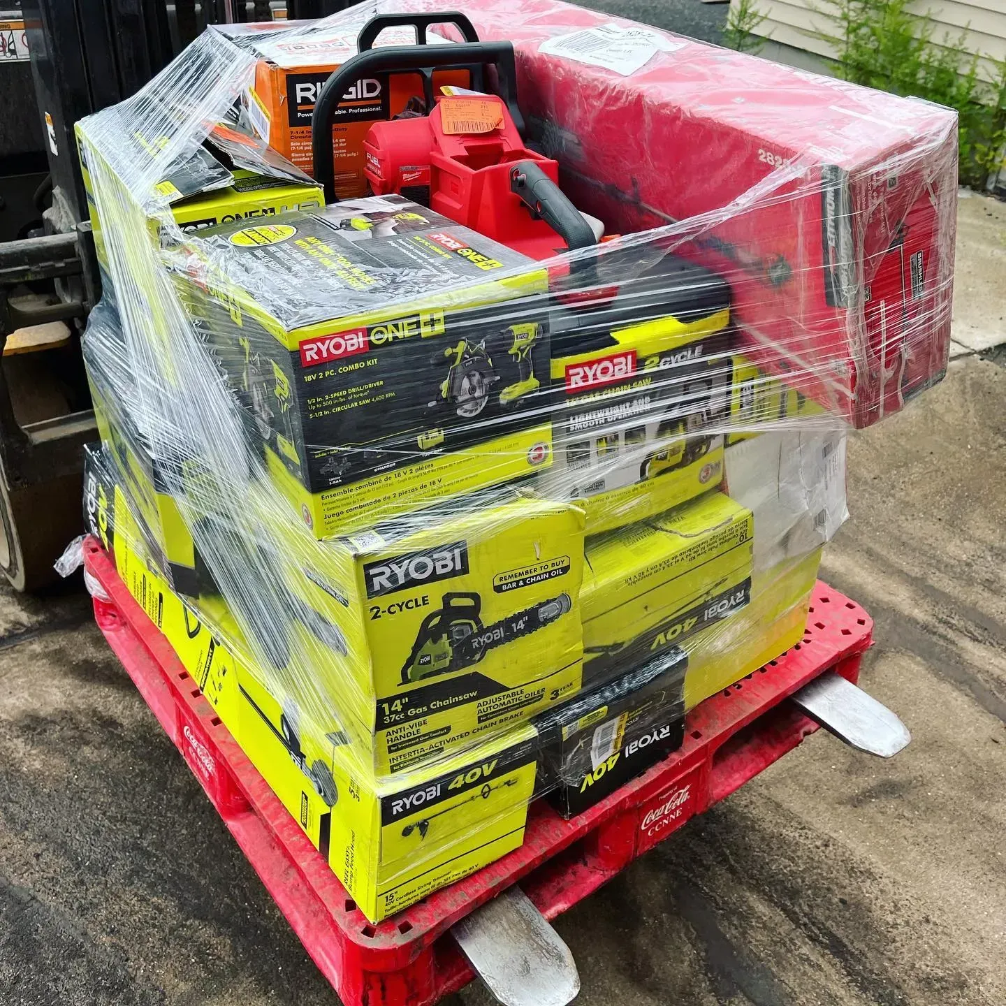 💥Stock is running low！！💥 MIXED TOOLS PALLET – LOT ID: 241005 – Untested Customer Return