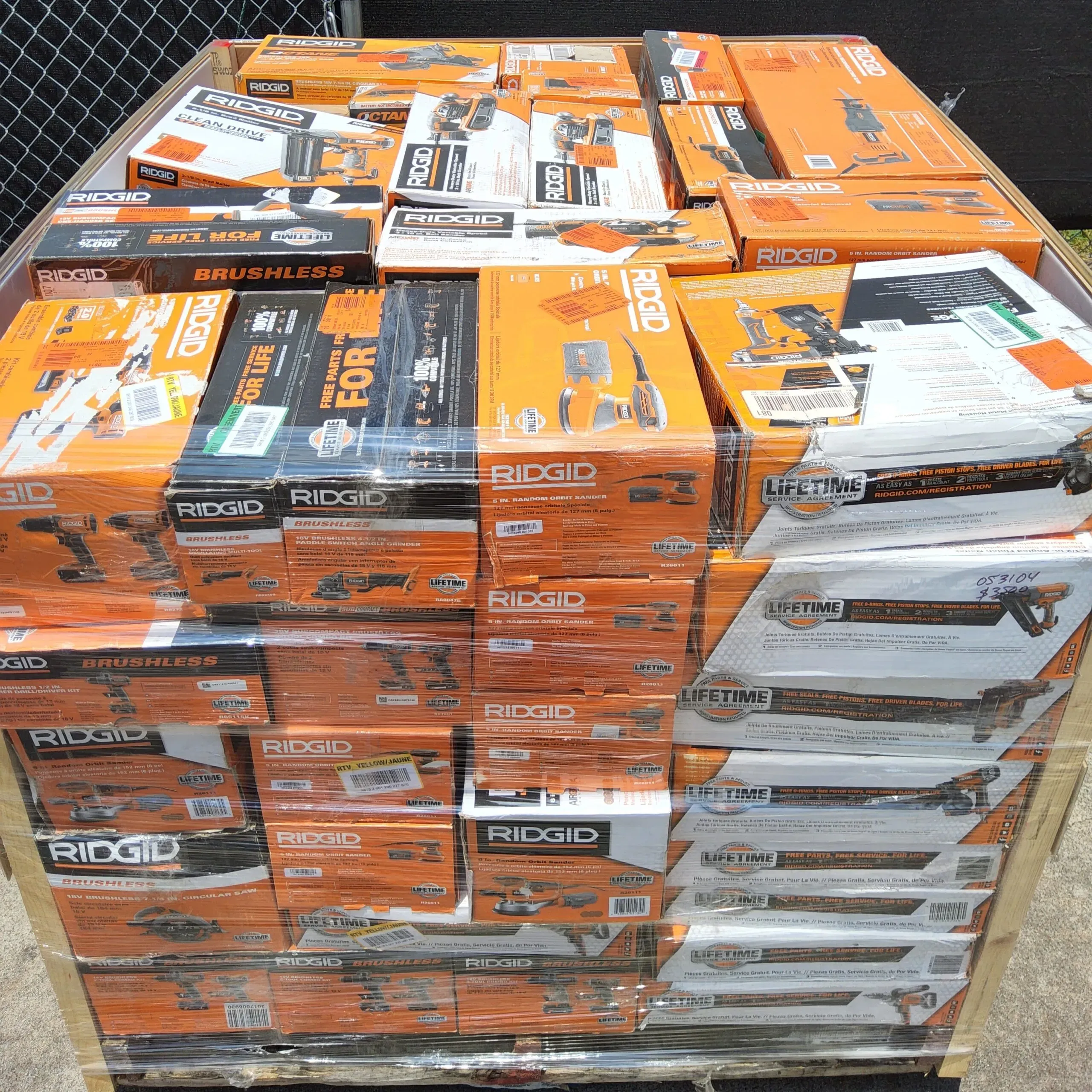 💥Stock is running low！！💥 MIXED TOOLS PALLET – LOT ID: 241005 – Untested Customer Return