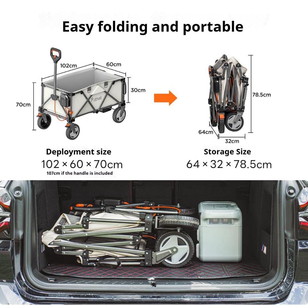 ✨️Independence Day Offer🎉W1 Pro Carry Wagon 200L 