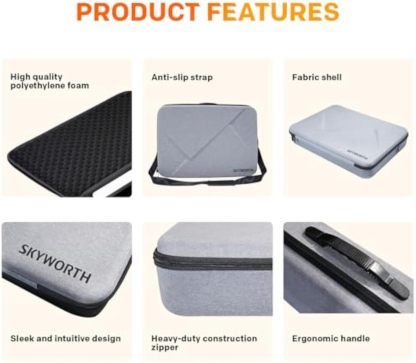 24-Inch Portable Smart Screen with Google TV, 3-Hour Battery