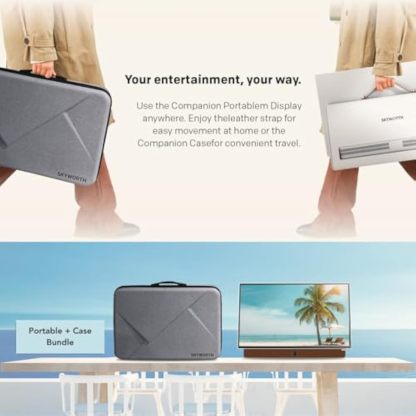 24-Inch Portable Smart Screen with Google TV, 3-Hour Battery