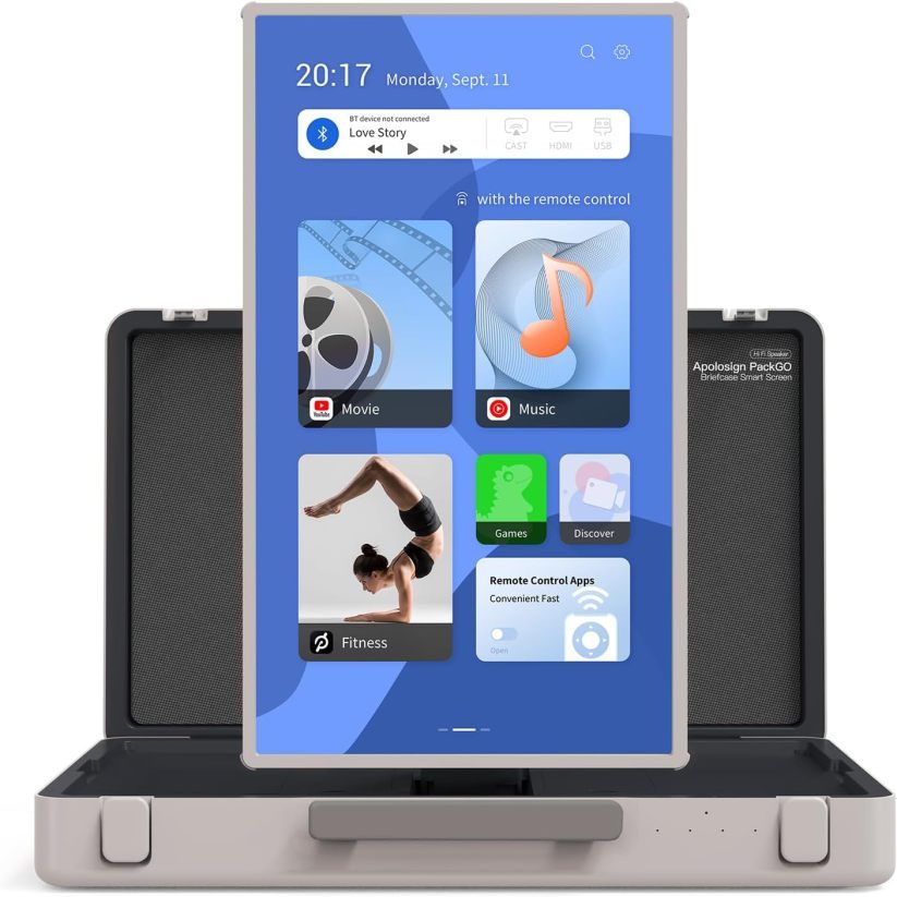 27-inch Smart Touchscreen Portable TV