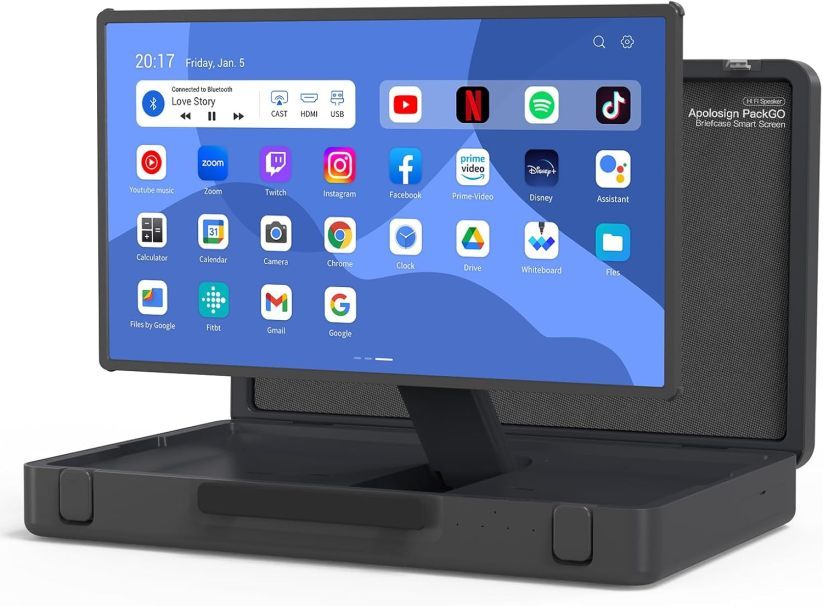 27-inch Smart Touchscreen Portable TV