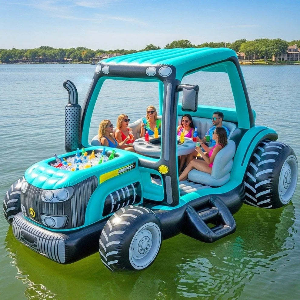 Inflatable Tractor Lake Floats