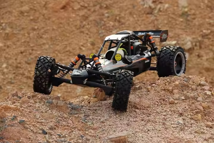 🏎️2.4G RC Racing Car 90km/h SY Baja 1/5 5B 30cc Gas 2 Stroke Engine off road Truck Gasoline Powered with Radio Controller