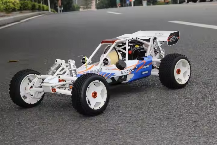 🏎️2.4G RC Racing Car 90km/h SY Baja 1/5 5B 30cc Gas 2 Stroke Engine off road Truck Gasoline Powered with Radio Controller