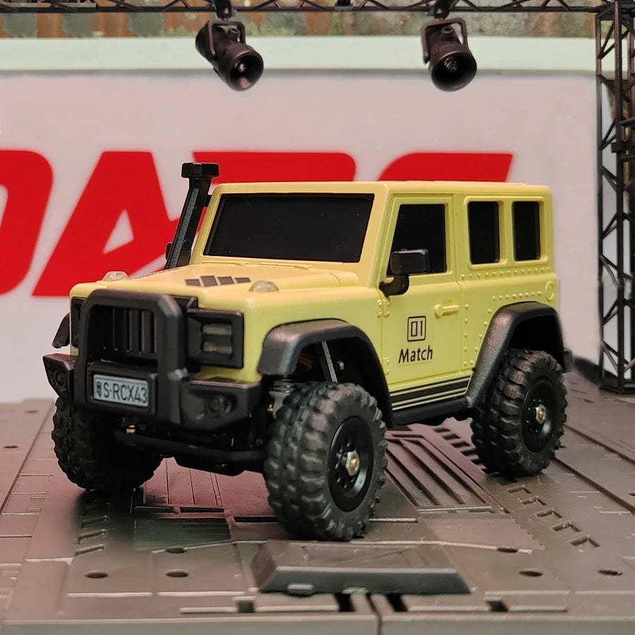 🚗LDARC X43 RTR/BNR 1/43 Crawler turbo RC car 4WD