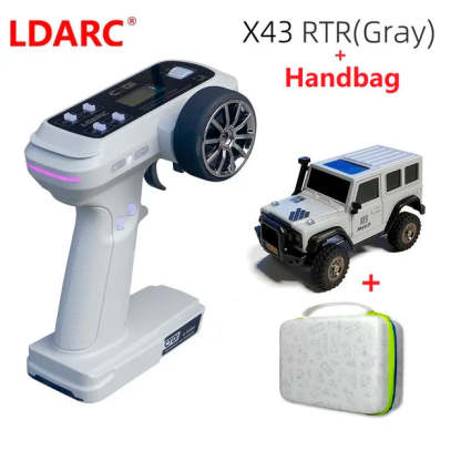 🚗LDARC X43 RTR/BNR 1/43 Crawler turbo RC car 4WD