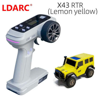 🚗LDARC X43 RTR/BNR 1/43 Crawler turbo RC car 4WD