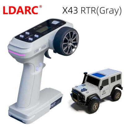 🚗LDARC X43 RTR/BNR 1/43 Crawler turbo RC car 4WD