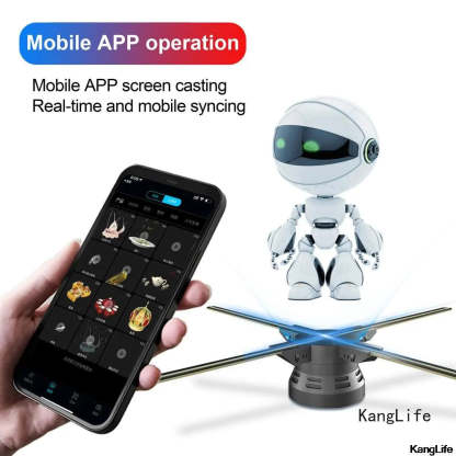 🌪️3D Fan Hologram Projector