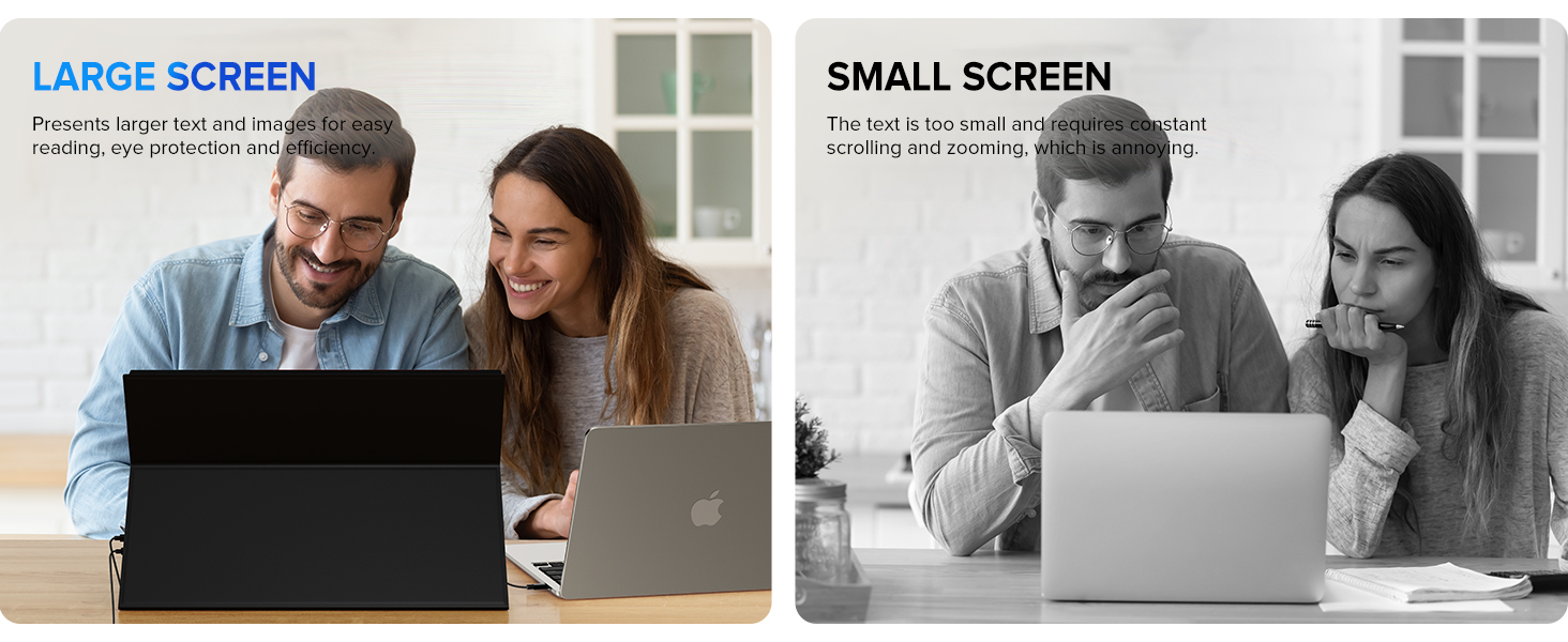 large screen portable monitor