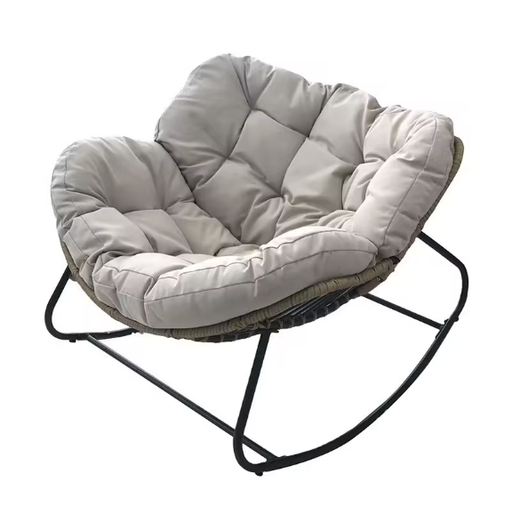 Light Luxury Rattan Rocking Chair