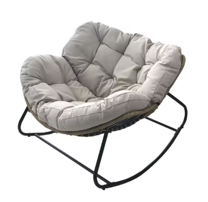 Light Luxury Rattan Rocking Chair