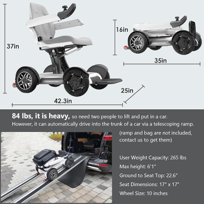 Intelligent Electric Powered Wheelchair Device 