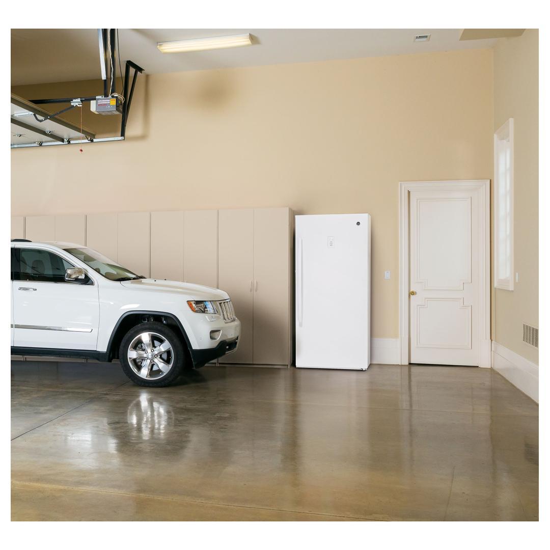 GE® 14.1 Cu. Ft. Frost-Free Garage Ready Upright Freezer