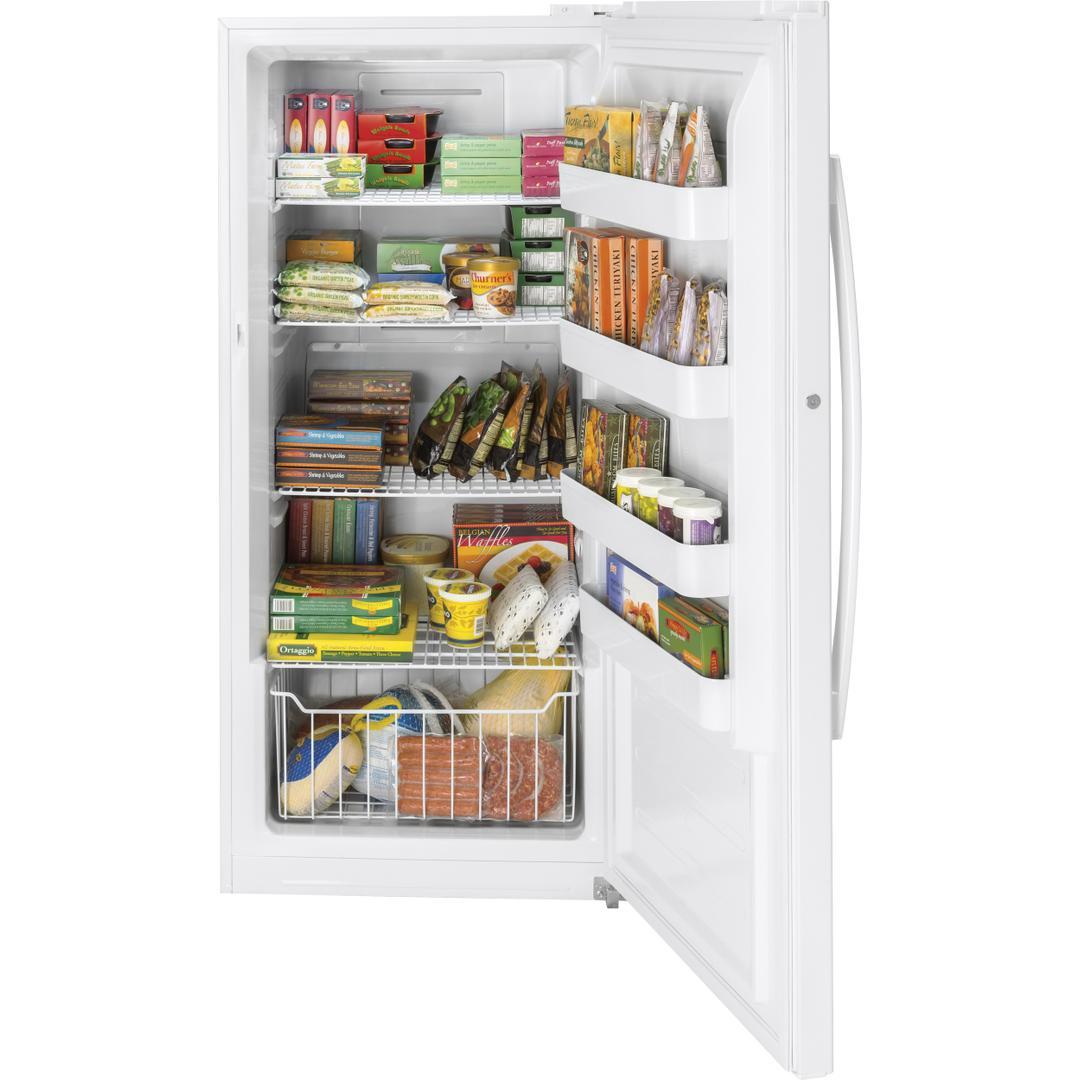 GE® 14.1 Cu. Ft. Frost-Free Garage Ready Upright Freezer