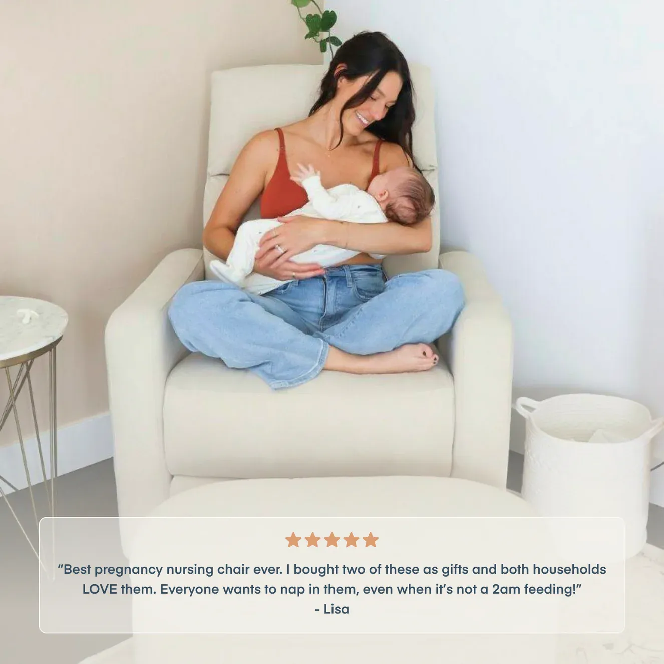👶 The Glider Plus - Premium Nursery Power Recliner 