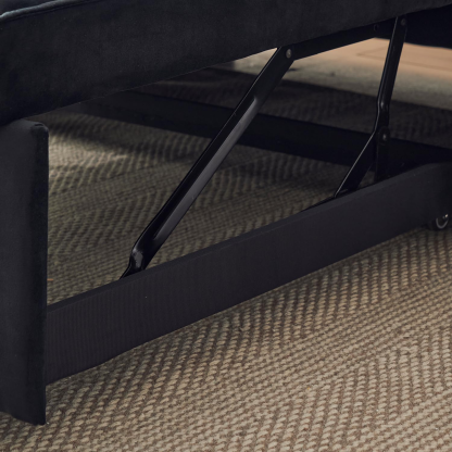 🛋3-in-1-Sofabett aus Samt