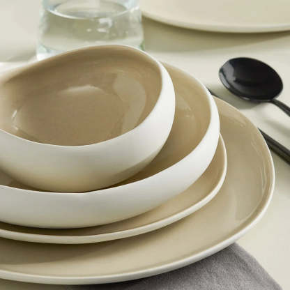 🔥Aurora Luxe 12-Person Dinner Set, 59-Piece Ensemble