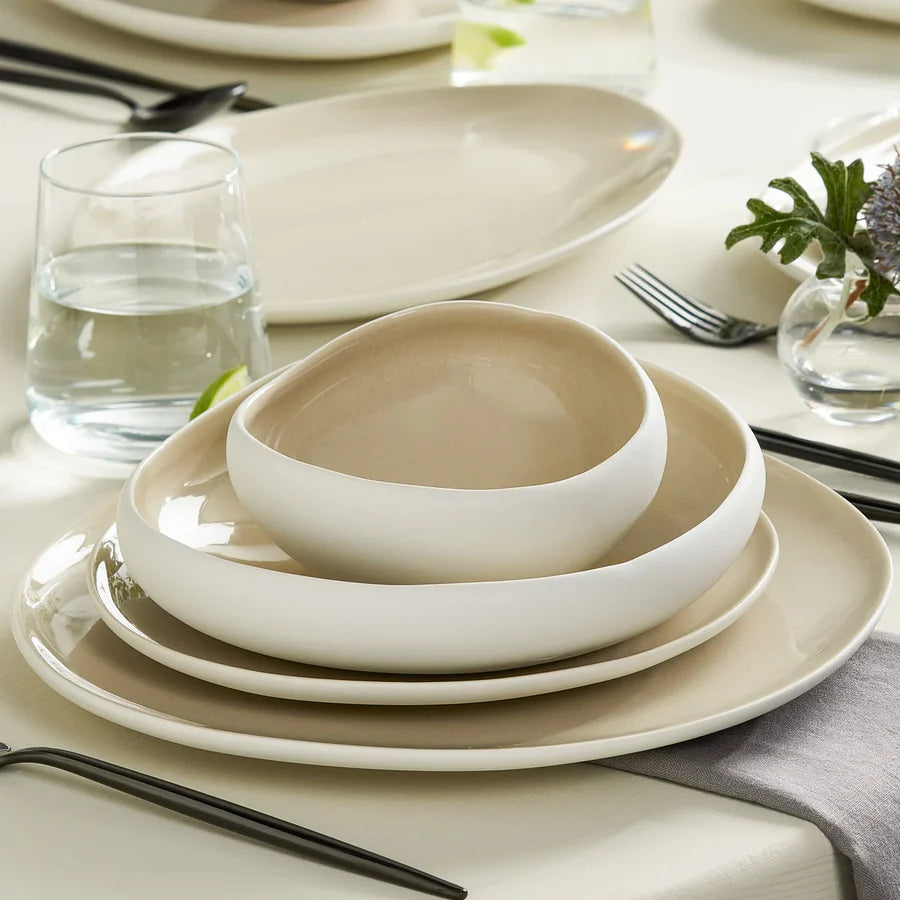 🔥Aurora Luxe 12-Person Dinner Set, 59-Piece Ensemble