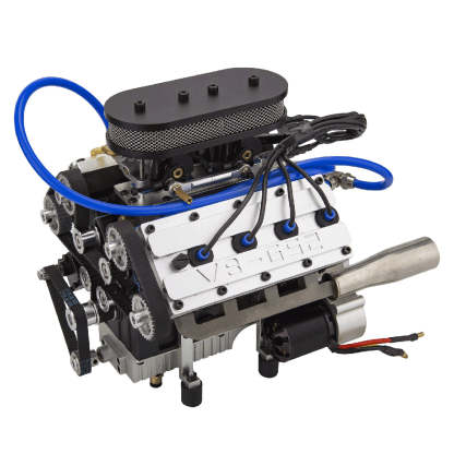 ENJOMOR V8 78CC GS-V8 Working Scale Model Engine Gas DOHC 4 Stroke Water-cooled Pre-Order - stirlingkit