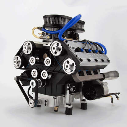 ENJOMOR V8 78CC GS-V8 Working Scale Model Engine Gas DOHC 4 Stroke Water-cooled Pre-Order - stirlingkit
