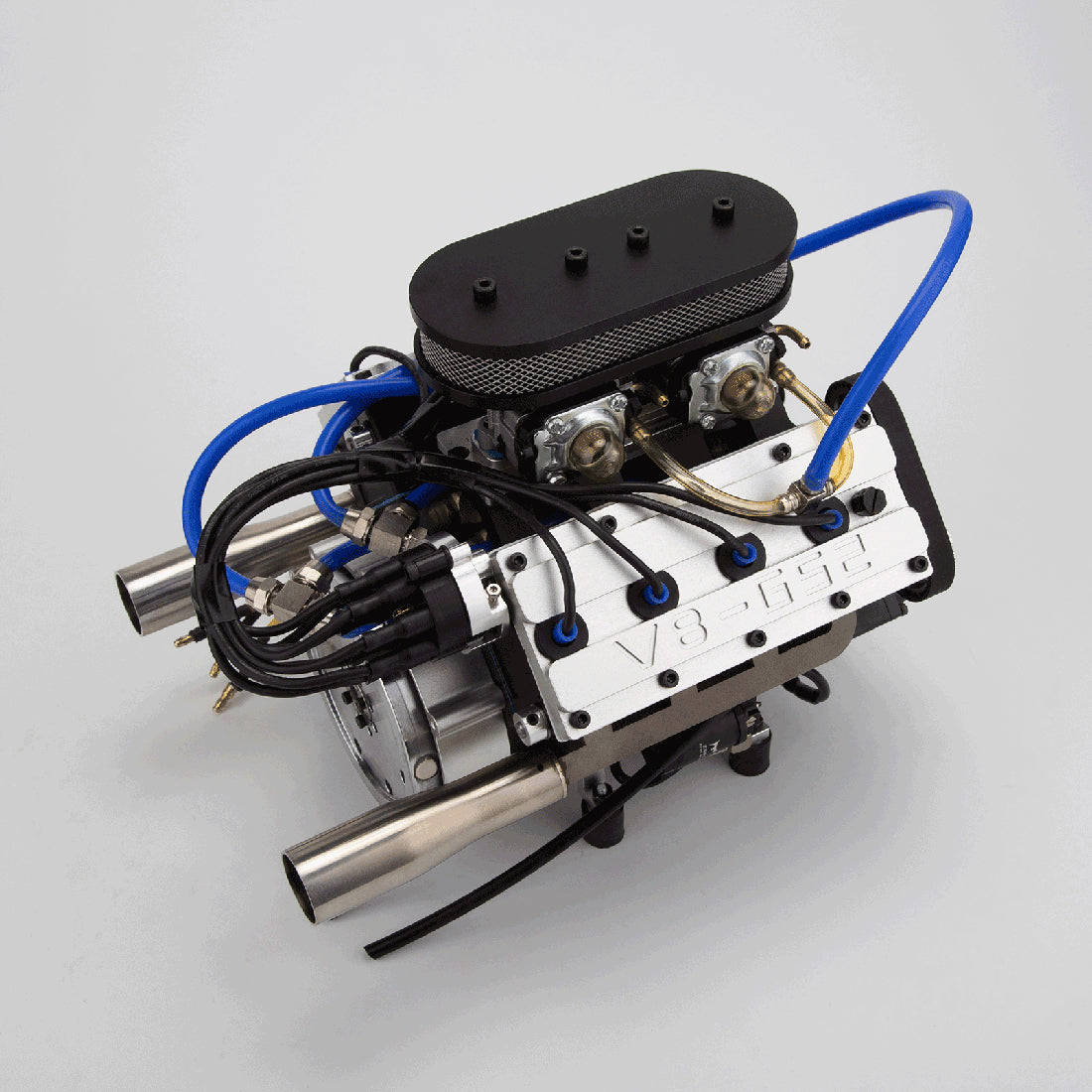 ENJOMOR V8 78CC GS-V8 Working Scale Model Engine Gas DOHC 4 Stroke Water-cooled Pre-Order - stirlingkit