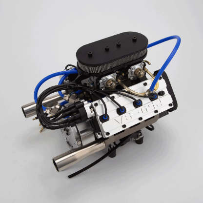 ENJOMOR V8 78CC GS-V8 Working Scale Model Engine Gas DOHC 4 Stroke Water-cooled Pre-Order - stirlingkit