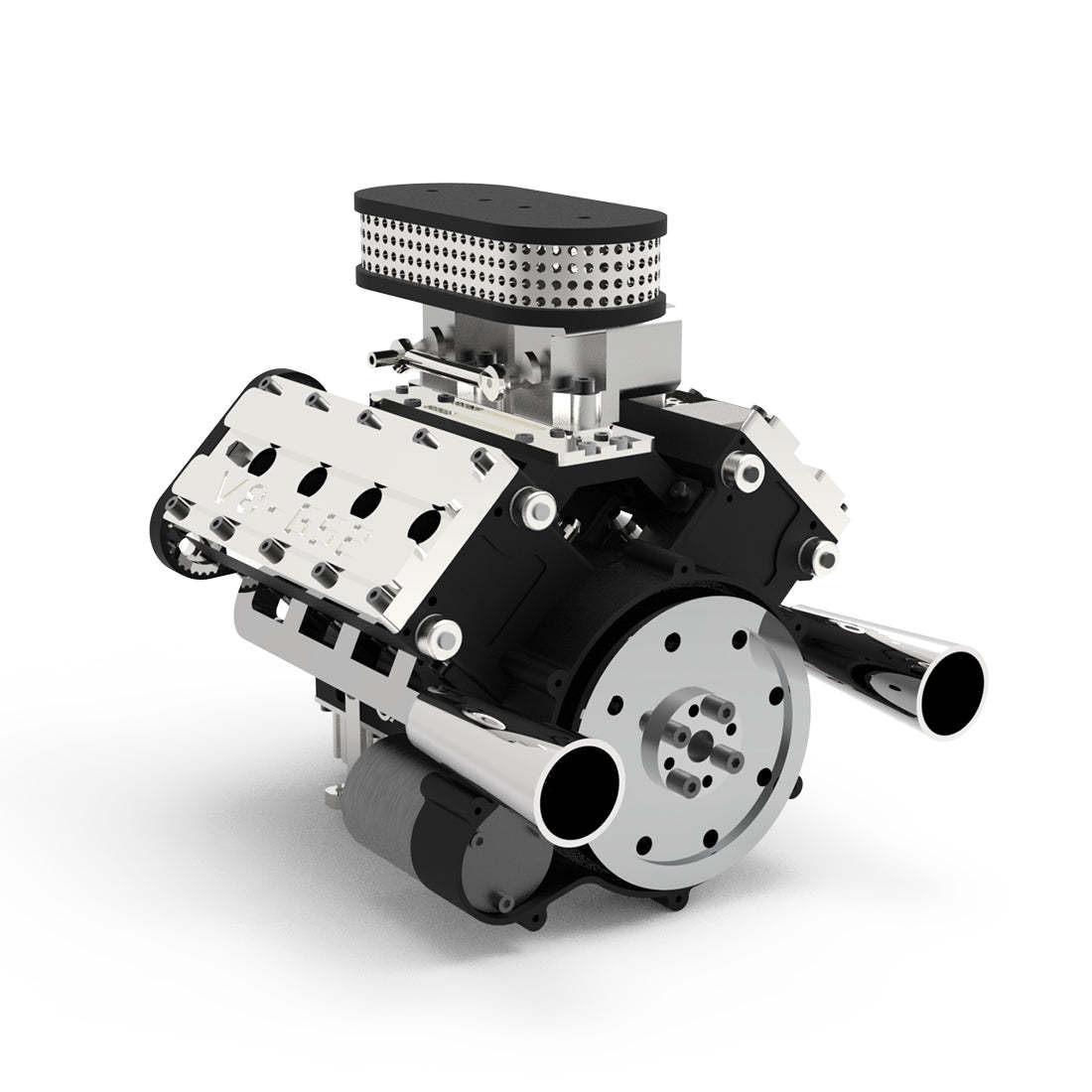 ENJOMOR V8 78CC GS-V8 Working Scale Model Engine Gas DOHC 4 Stroke Water-cooled Pre-Order - stirlingkit