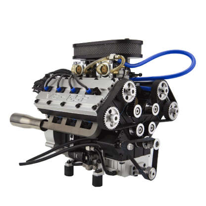 ENJOMOR V8 78CC GS-V8 Working Scale Model Engine Gas DOHC 4 Stroke Water-cooled Pre-Order - stirlingkit