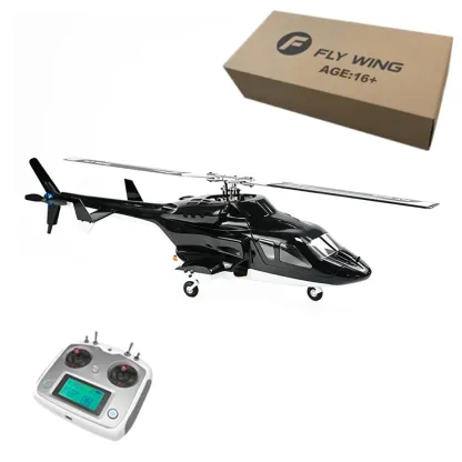 ✈FLYWING FW450L Big Airwolf GPSRC Helicopter 2.4G RC 6CH 450-Class Electric Airplane Model