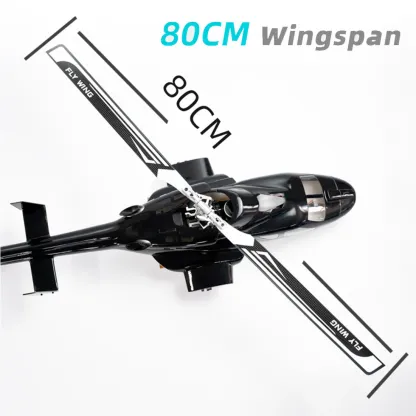 ✈FLYWING FW450L Big Airwolf GPSRC Helicopter 2.4G RC 6CH 450-Class Electric Airplane Model