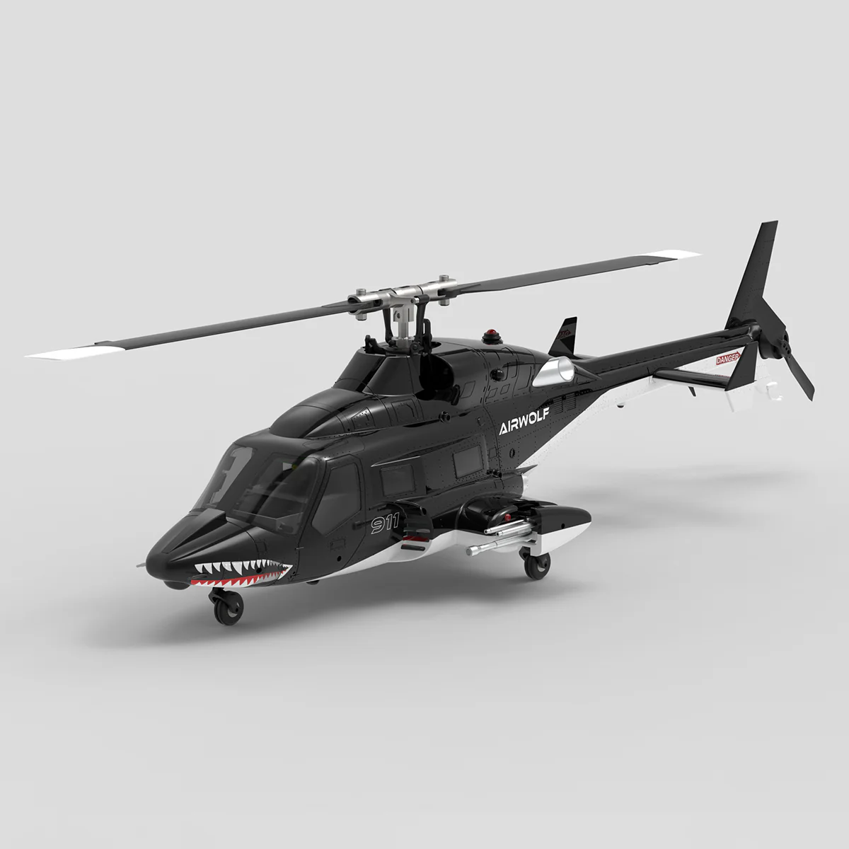 ✈FLYWING FW450L Big Airwolf GPSRC Helicopter 2.4G RC 6CH 450-Class Electric Airplane Model