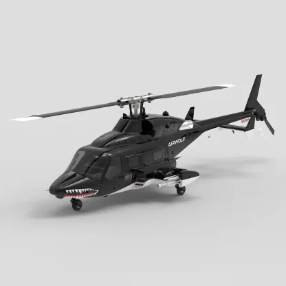 ✈FLYWING FW450L Big Airwolf GPSRC Helicopter 2.4G RC 6CH 450-Class Electric Airplane Model