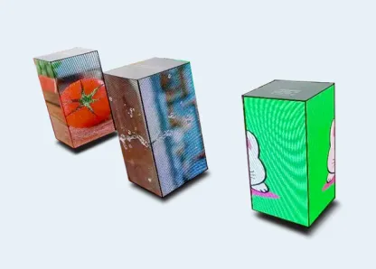 💡New design full color high resolution P2.5 P3 P3.91 P4 advertising cube light emitting diode display