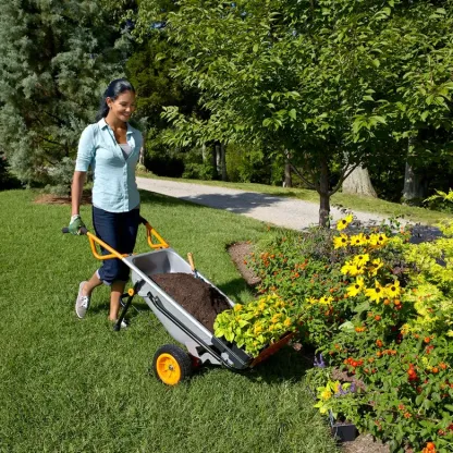 🛒Aerocart 8-in-1 Yard Cart / Wheelbarrow / Dolly
