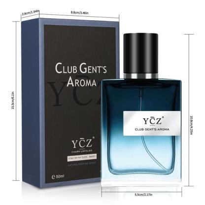 YCZ CLUB GENT'S AROMA, Men perfume,Long Lasting Cologne,Nightclub Essential Fragrance,1.7oz(50ml)