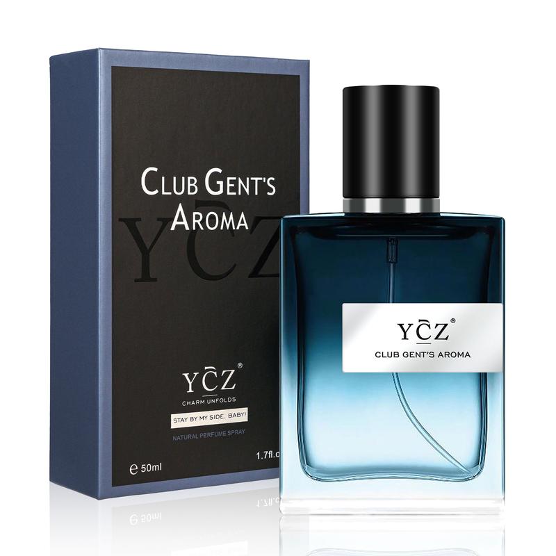 YCZ CLUB GENT'S AROMA, Men perfume,Long Lasting Cologne,Nightclub Essential Fragrance,1.7oz(50ml)