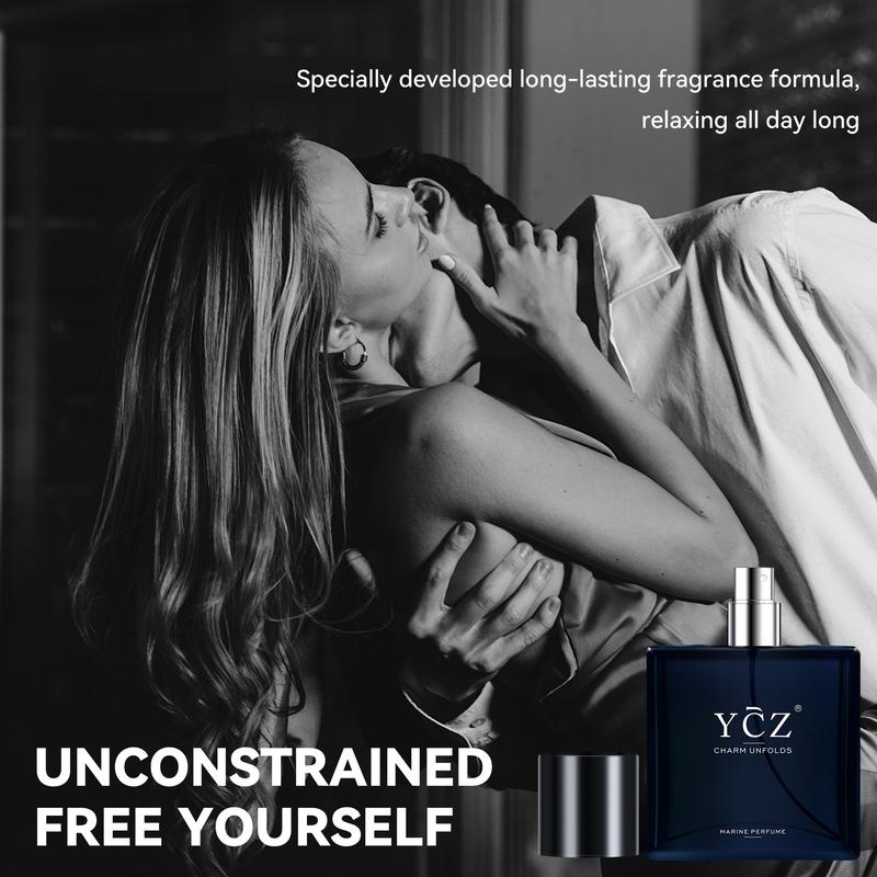 YCZ Midnight Marine Man Cologne, Long Lasting Men perfume,Men's cologne , Gift,1.7oz(50ml)
