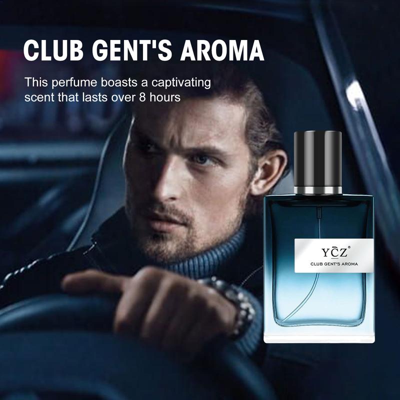 YCZ CLUB GENT'S AROMA, Men perfume,Long Lasting Cologne,Nightclub Essential Fragrance,1.7oz(50ml)