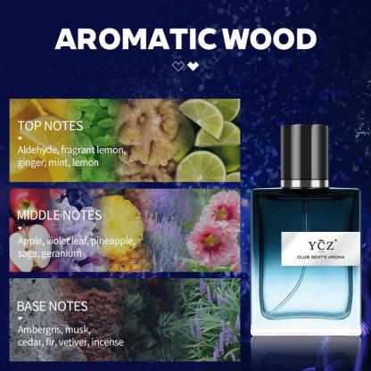 YCZ CLUB GENT'S AROMA, Men perfume,Long Lasting Cologne,Nightclub Essential Fragrance,1.7oz(50ml)
