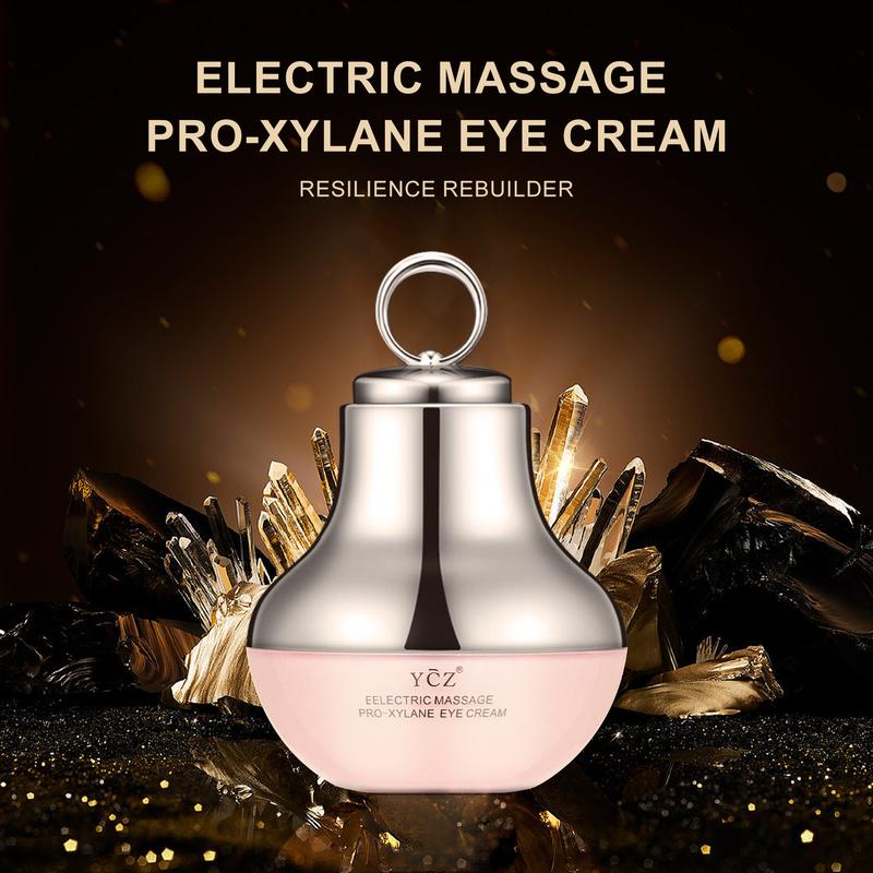 YCZ Electric Massage Eye Cream for Dark Circle, Firm and Smooth of Fine Lines, Eye Treatment and Care, Caffeine Revive Eye Cream,  Skincare