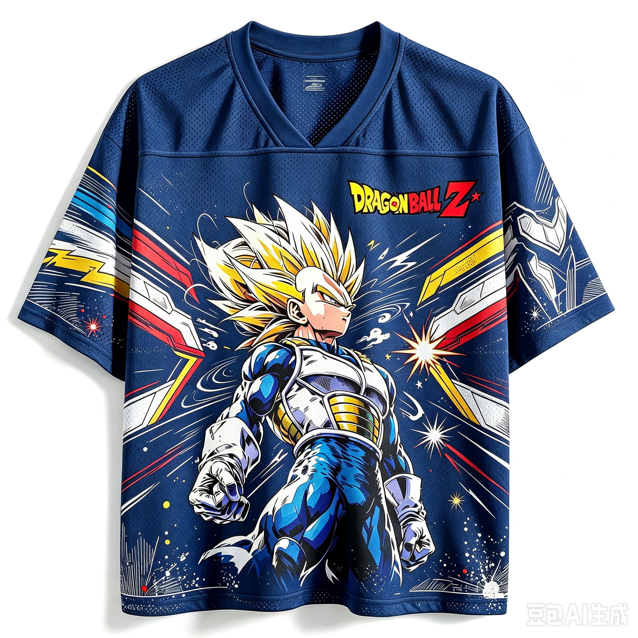 Dragonball Z Anime Football T-shirt Jersey