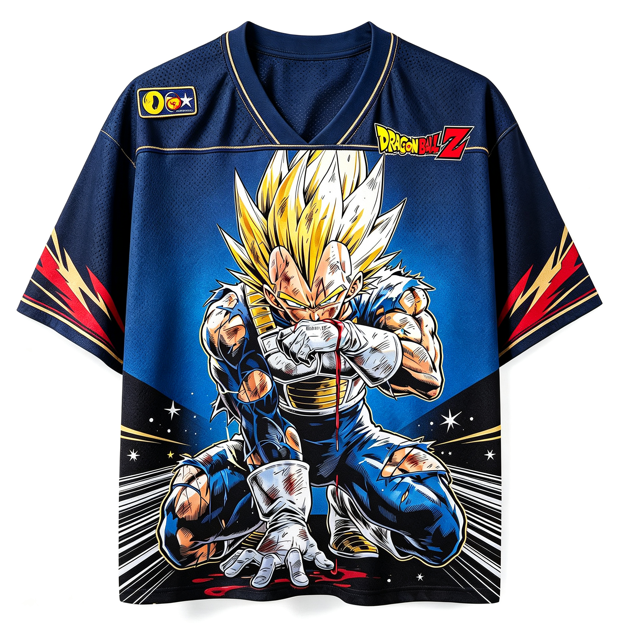 Dragonball Z Anime Football T-shirt Jersey