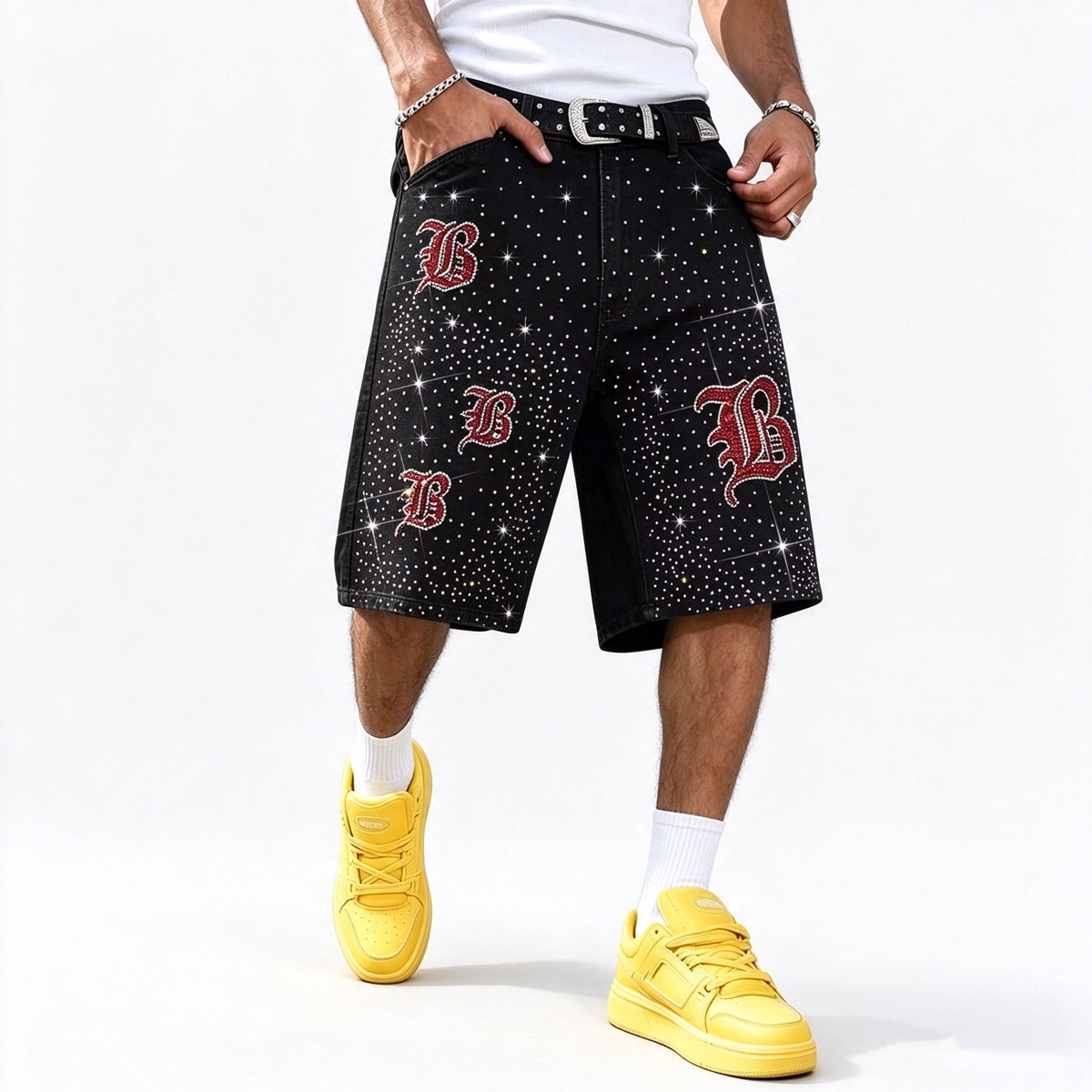 Unisex Unisex Outlaw Vale Forever Valley Jeans Shorts