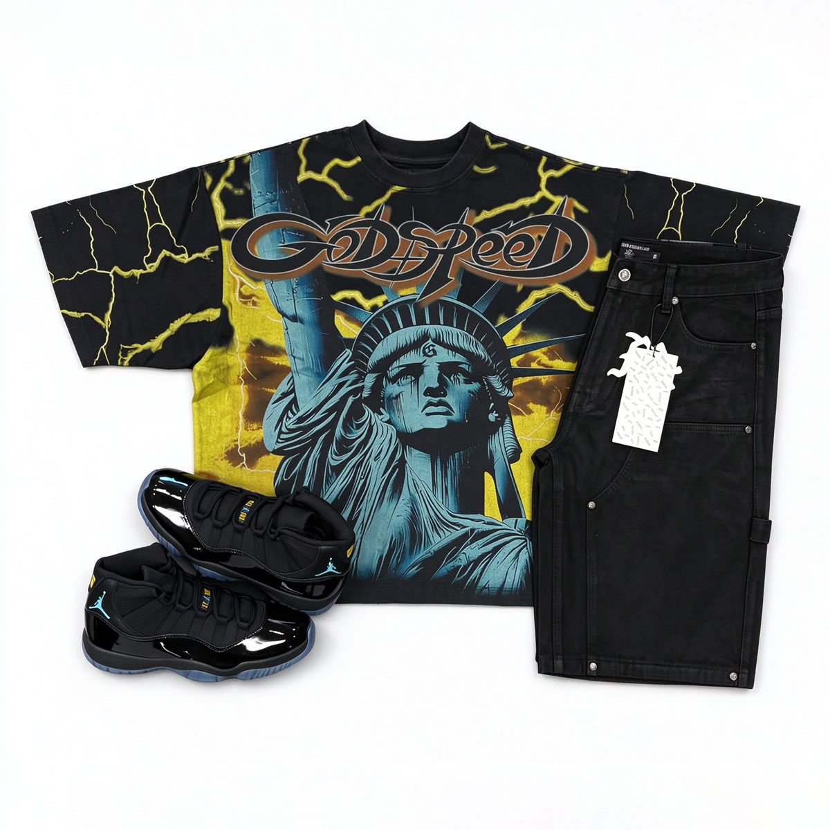 GodSpeed T-Shirt And Shorts Co-Ord